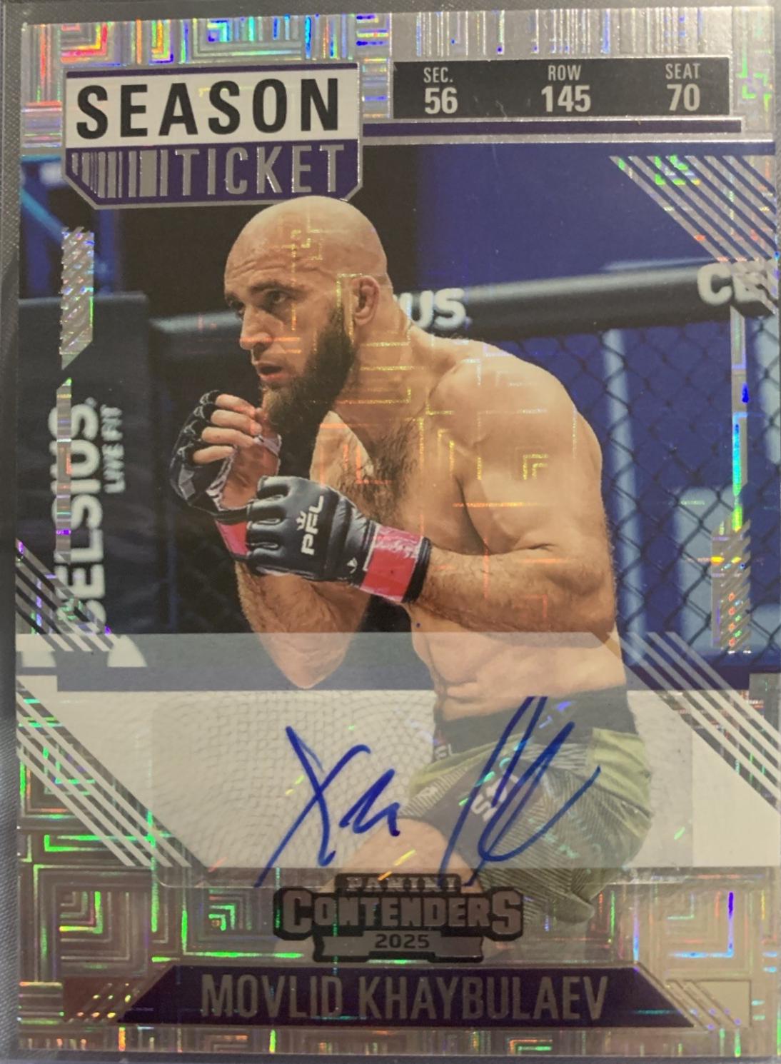 Movlid Khaybulaev [Main Card Season Ticket Signature] #52