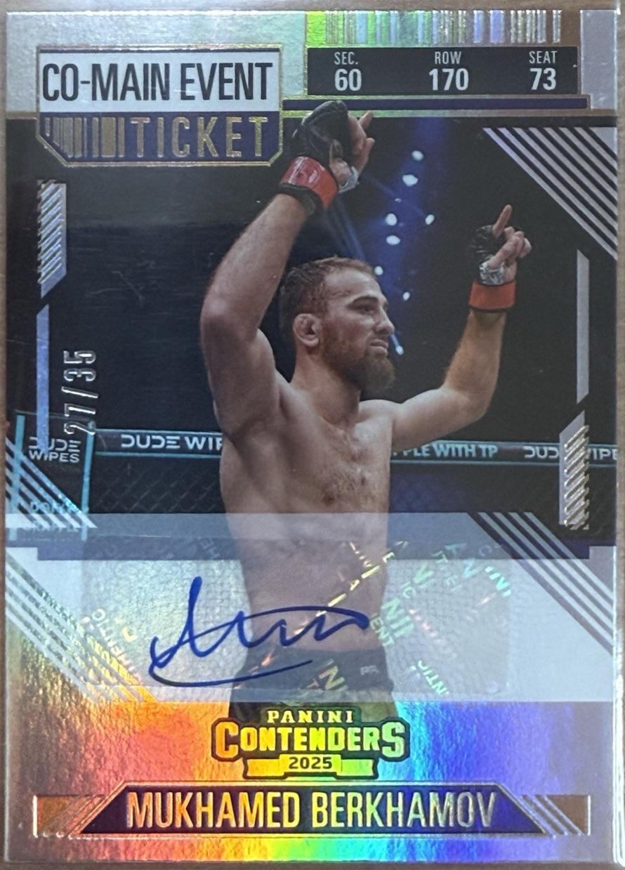 Mukhamed Berkhamov [Co-Main Season Ticket Signature] #54