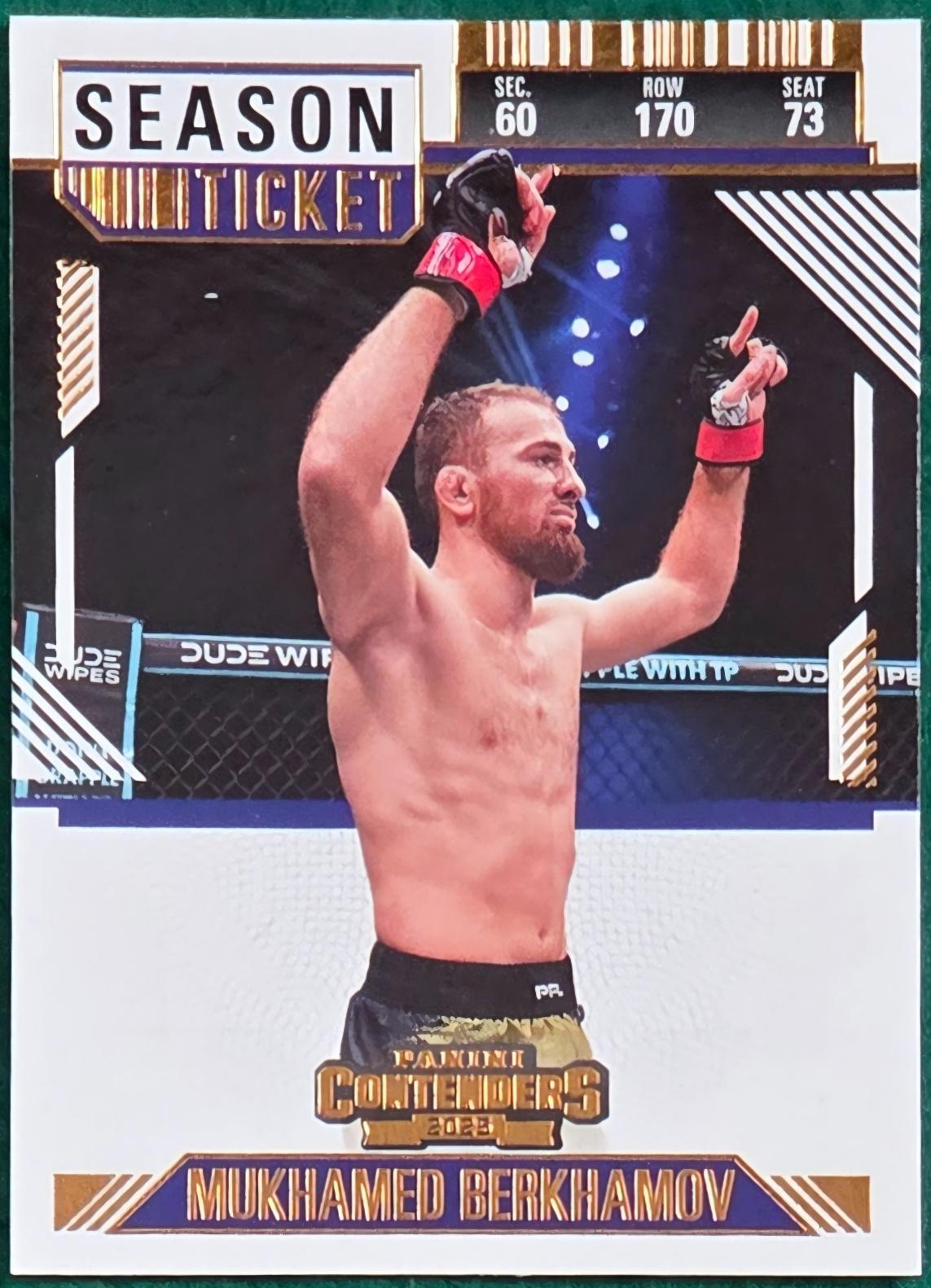 Mukhamed Berkhamov [Main Card Ticket] #54