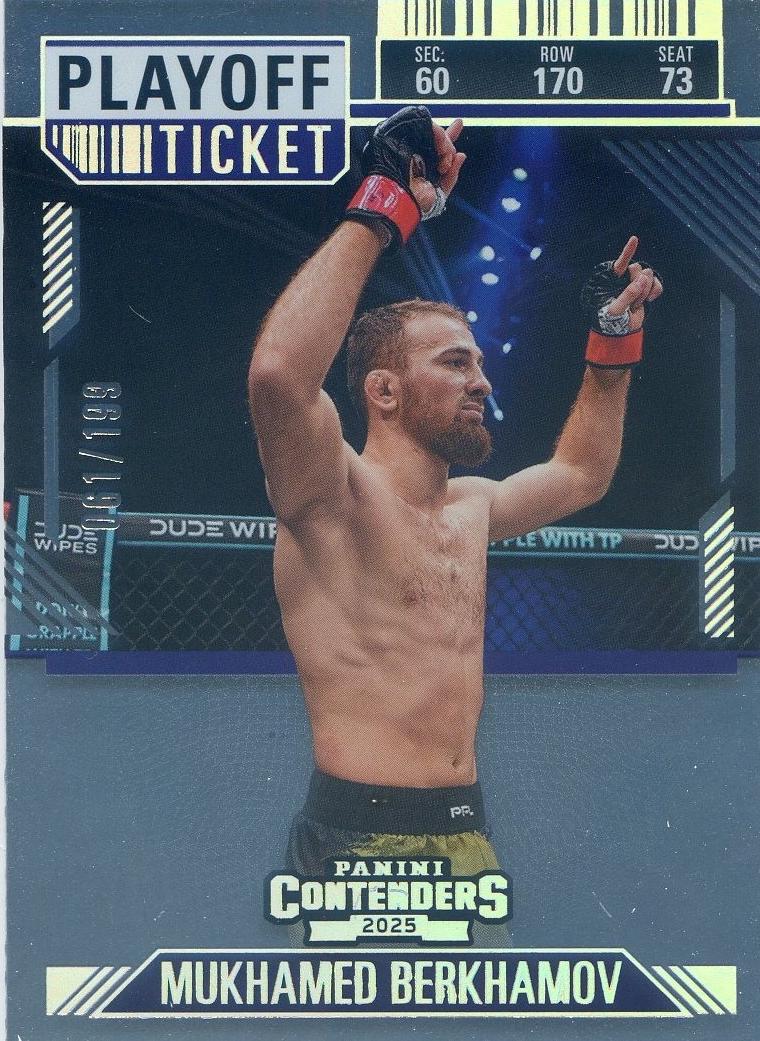 Mukhamed Berkhamov [Playoff Ticket] #54
