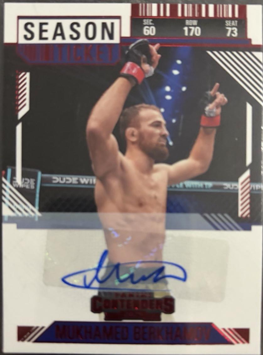 Mukhamed Berkhamov [Red Season Ticket Signature] #54