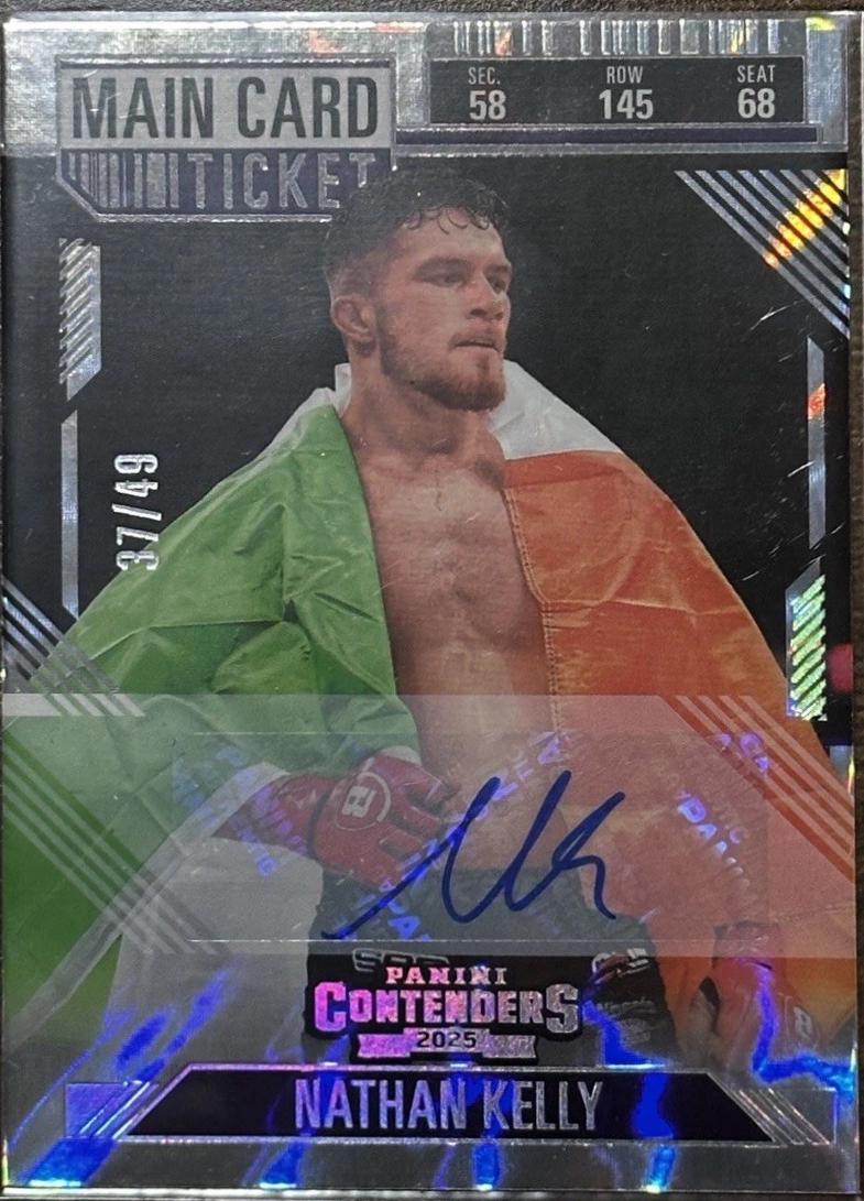 Nathan Kelly [Main Card Season Ticket Signature] #34