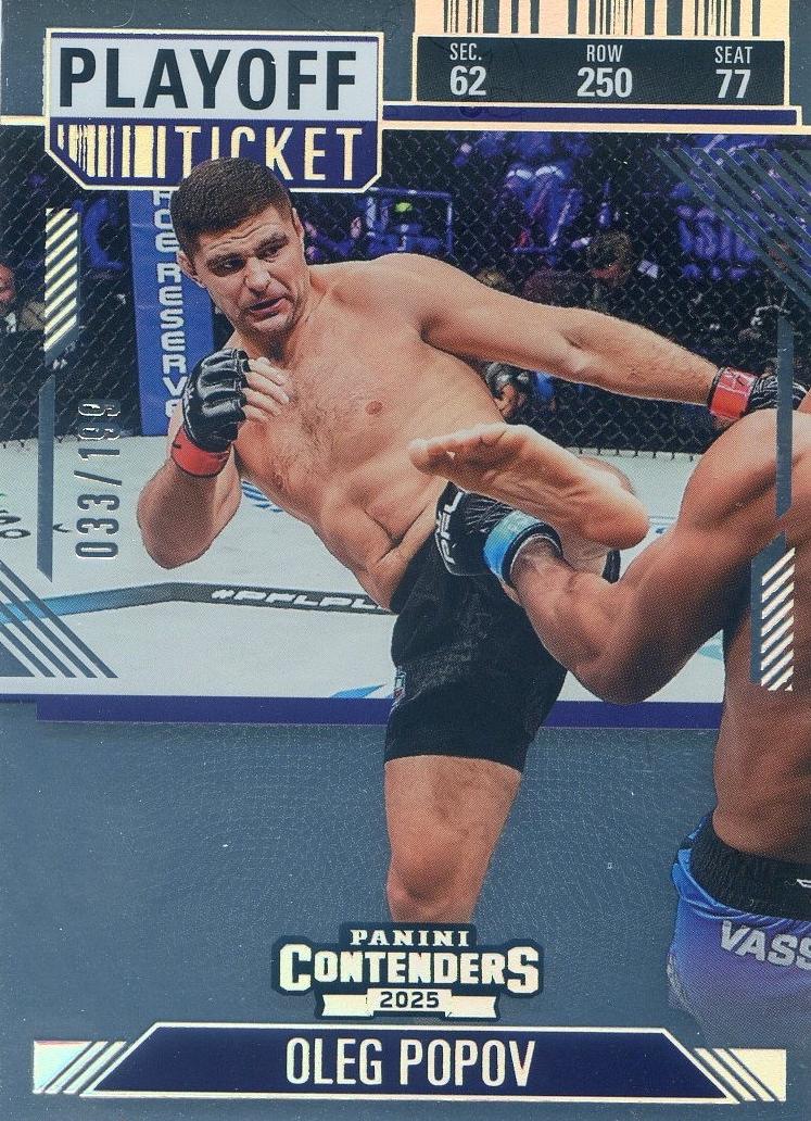 Oleg Popov [Playoff Ticket] #19