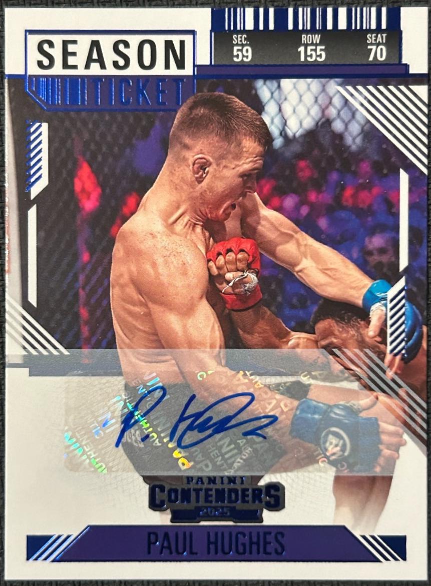 Paul Hughes [Blue Season Ticket Signature] #39