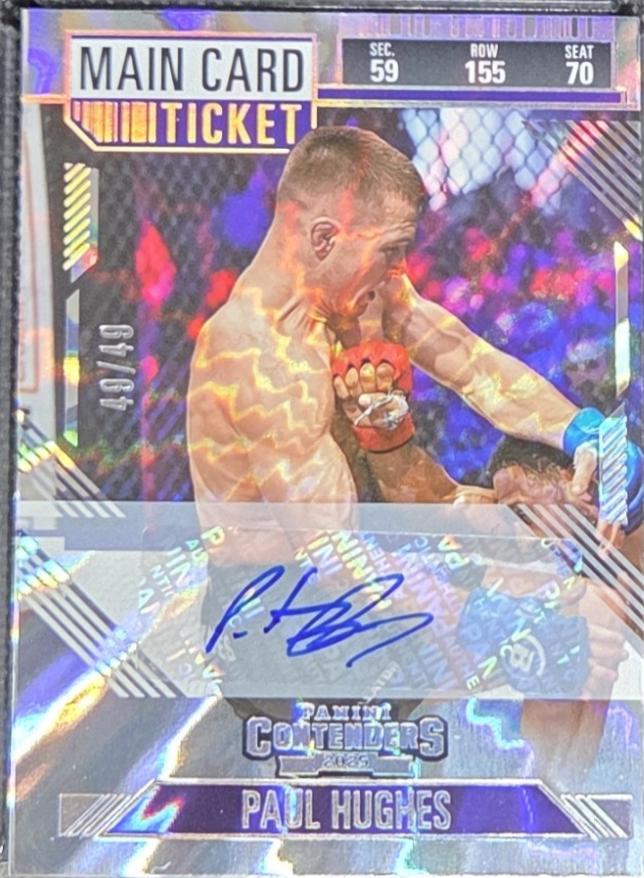 Paul Hughes [Main Card Season Ticket Signature] #39