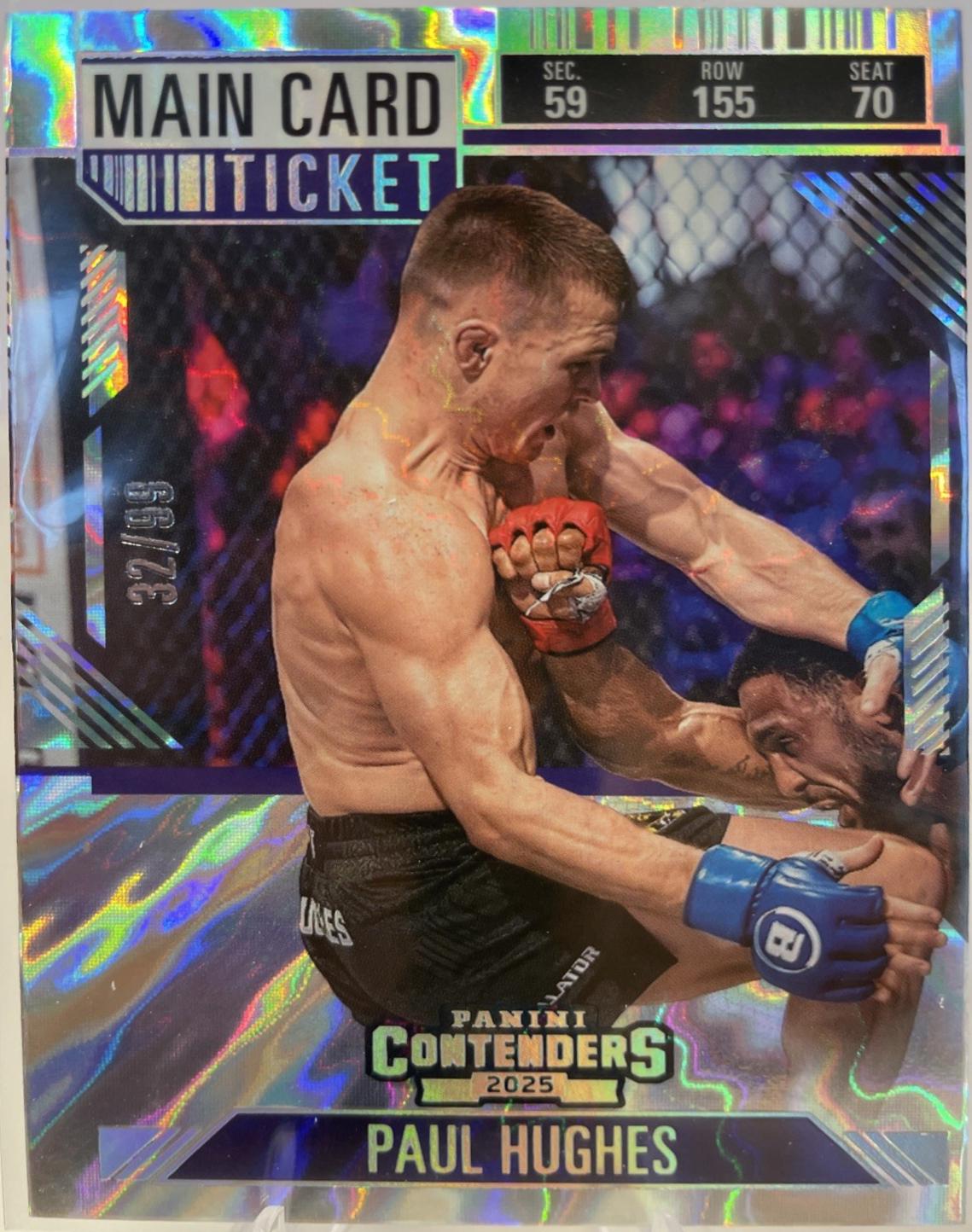 Paul Hughes [Main Card Ticket] #39