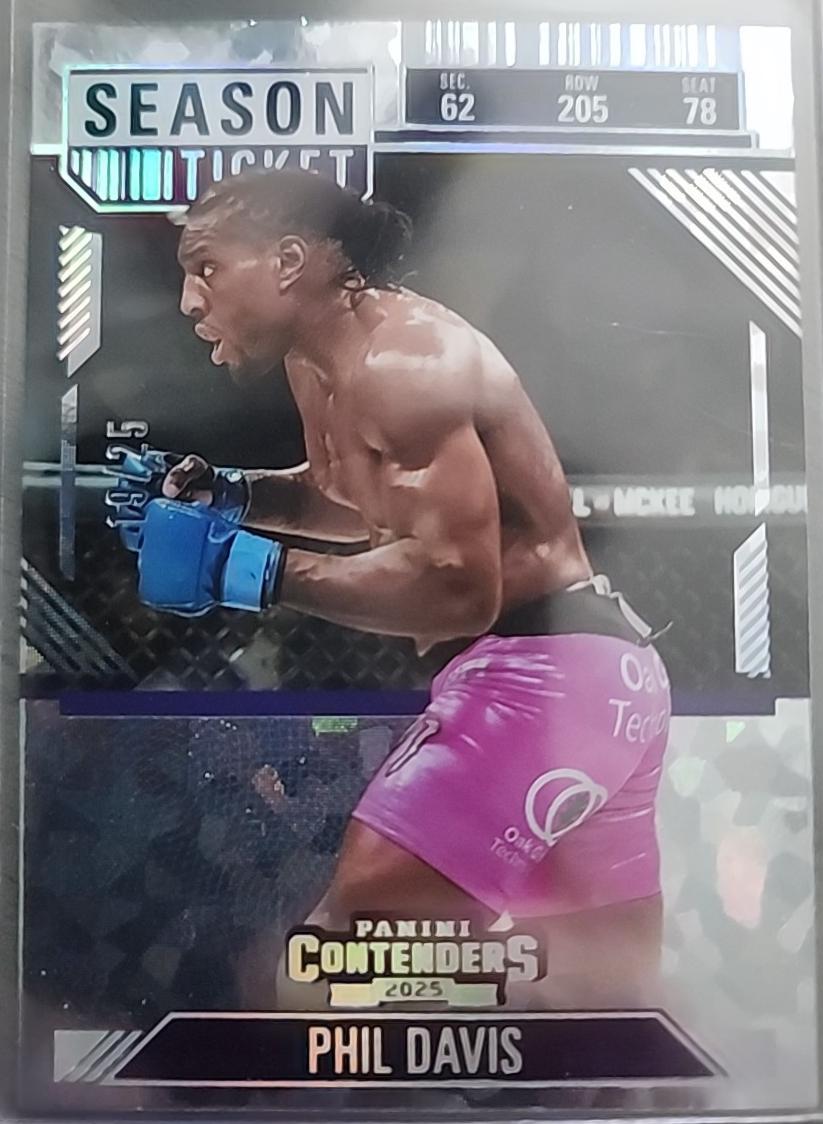 Phil Davis [Cracked Ice Ticket] #64