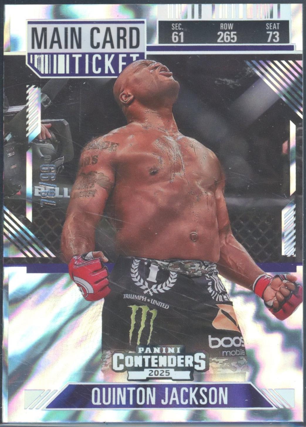 Quinton Jackson [Main Card Ticket] #63
