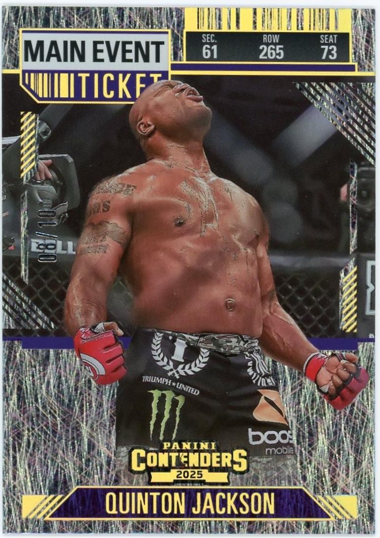 Quinton Jackson [Main Event Ticket] #63