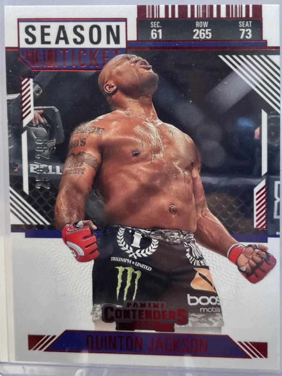 Quinton Jackson [Season Ticket Red] #63
