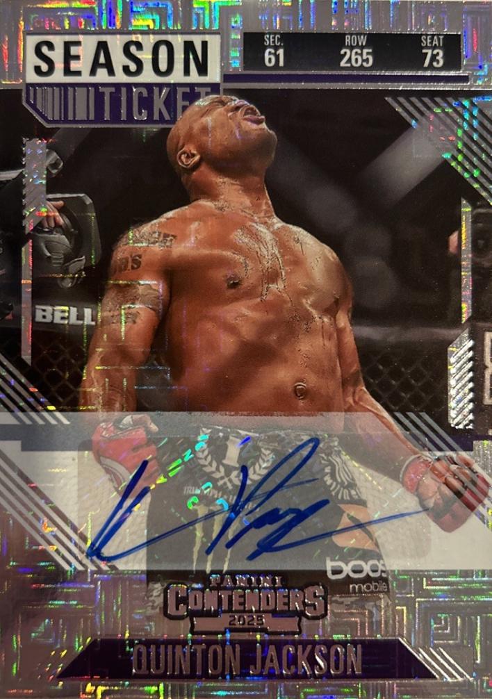 Quinton Jackson [Season Ticket Signature] #63