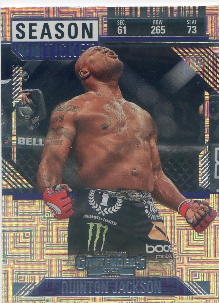 Quinton Jackson [Season Ticket Silver] #63