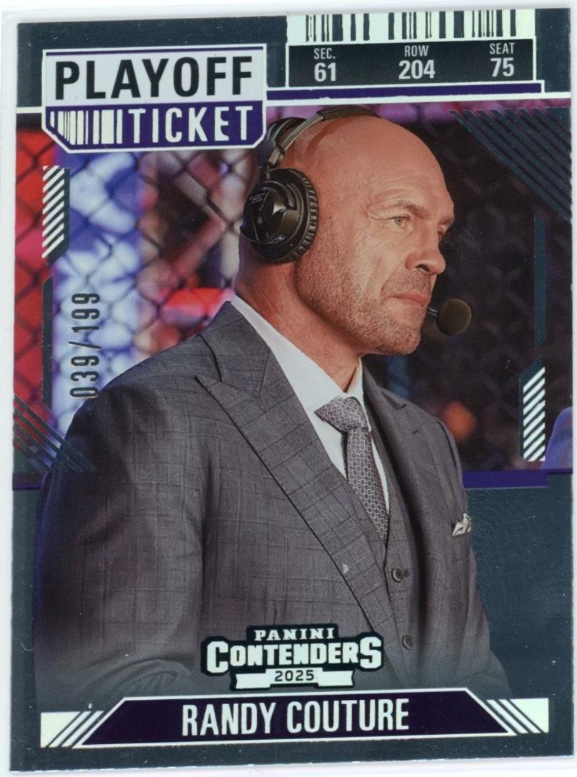 Randy Couture [Playoff Ticket] #49