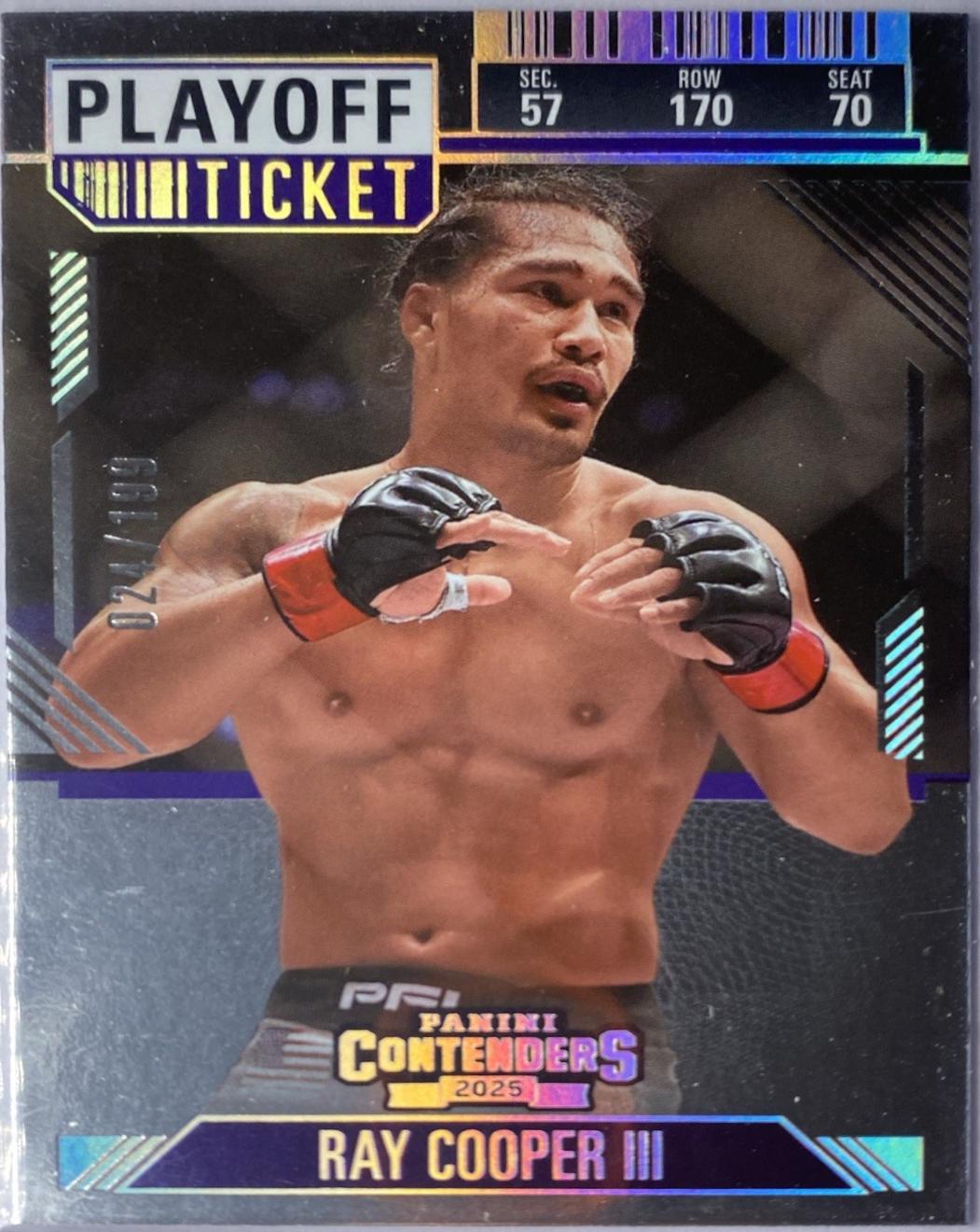 Ray Cooper III [Playoff Ticket] #45