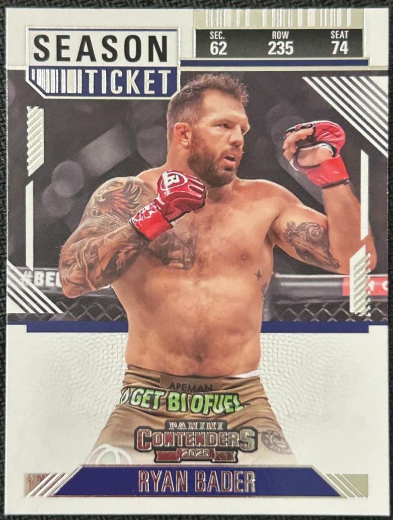 Ryan Bader [Season Ticket Silver] #94