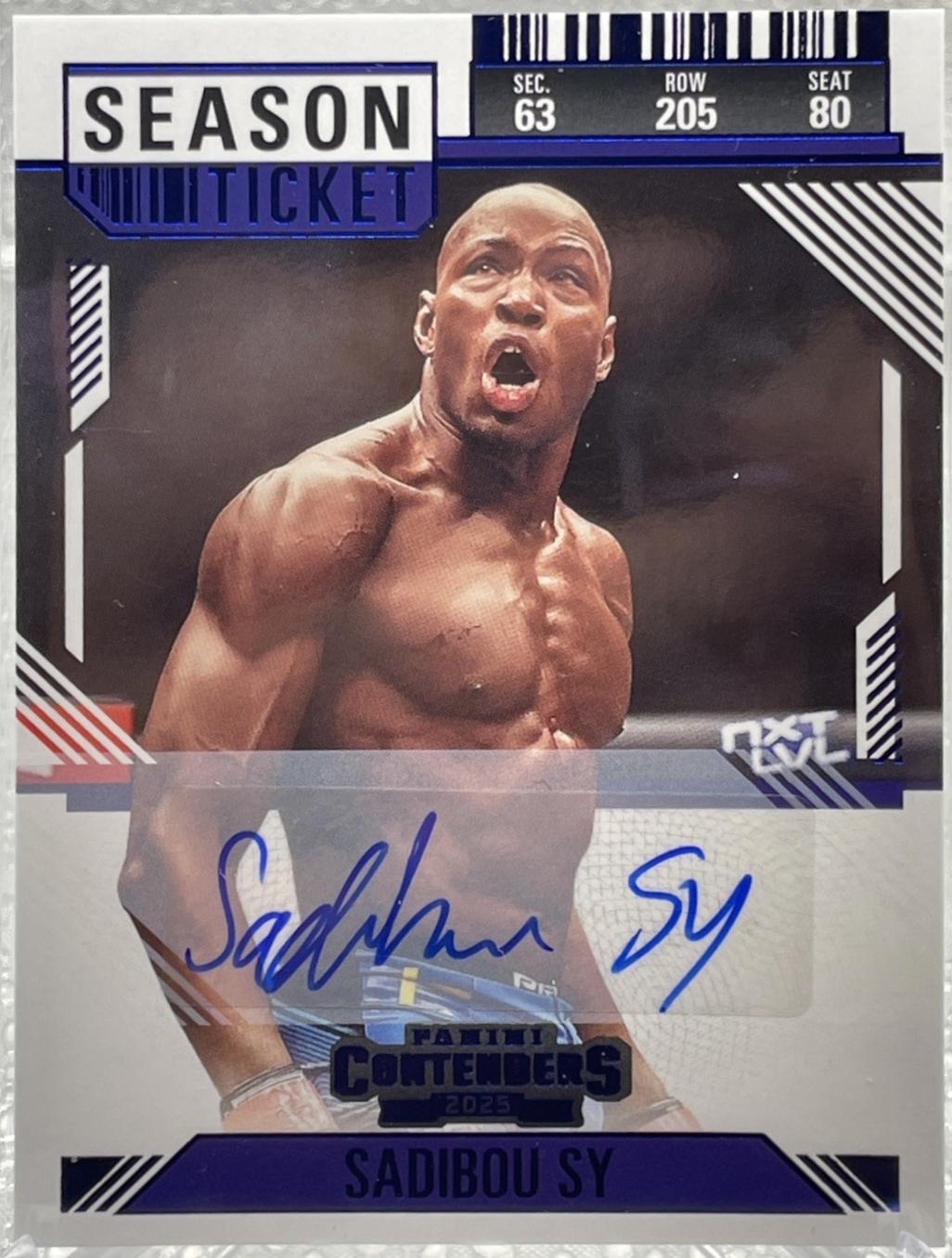 Sadibou Sy [Blue Season Ticket Signature] #79