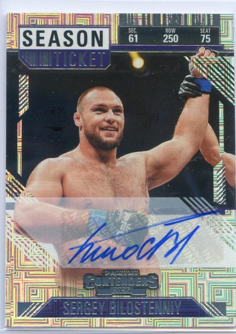 Sergey Bilostenniy [Season Ticket Signature] #89