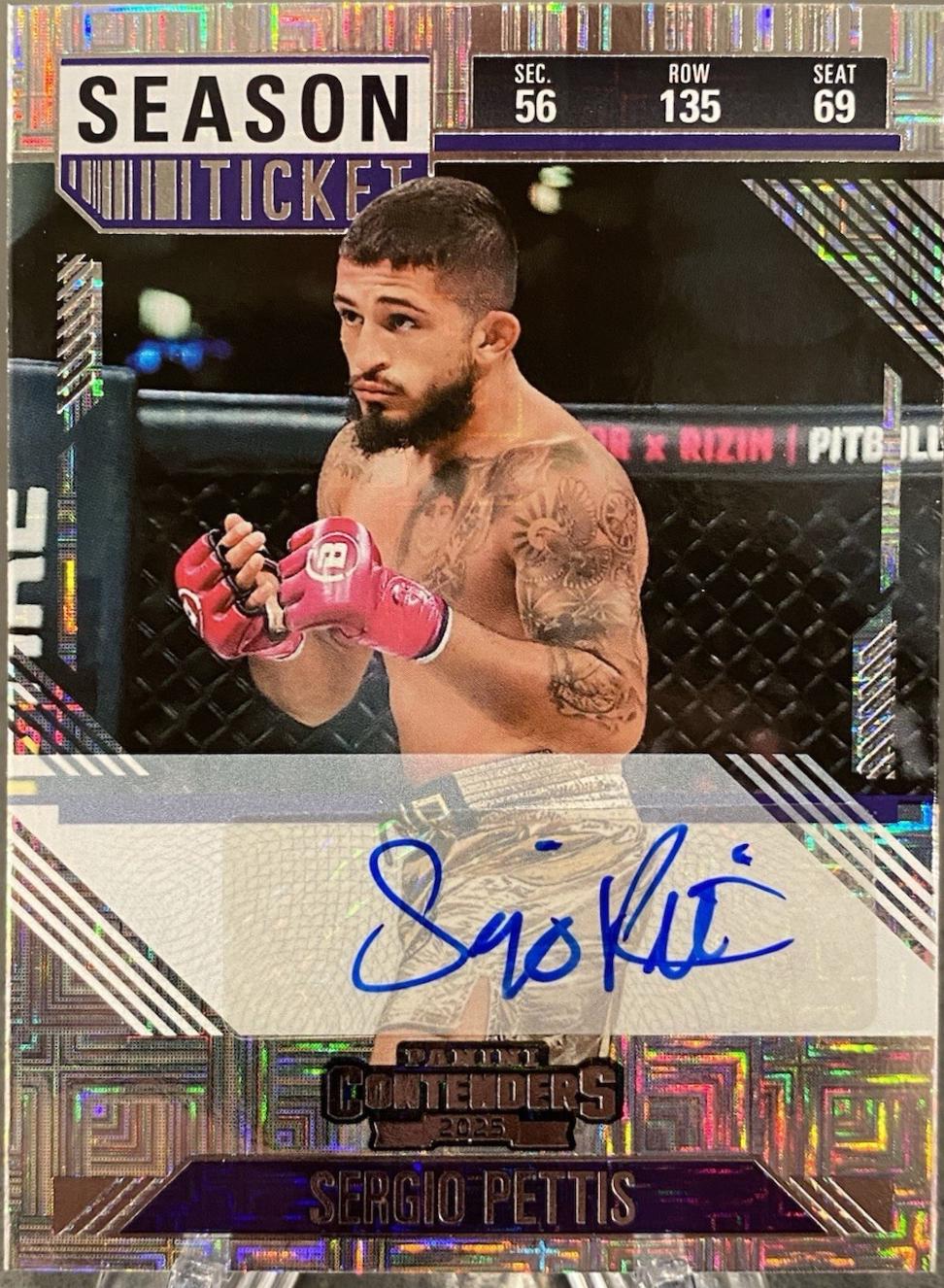 Sergio Pettis [Season Ticket Signature] #55