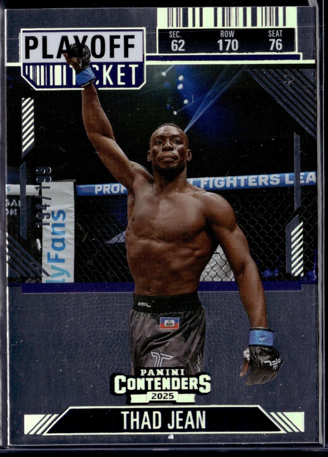 Thad Jean [Playoff Ticket] #14