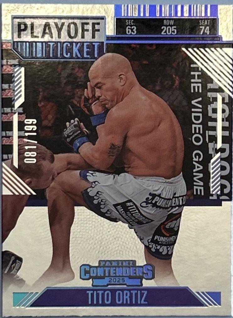 Tito Ortiz [Playoff Ticket] #5