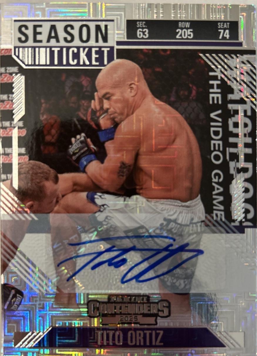 Tito Ortiz [Season Ticket Signature] #5