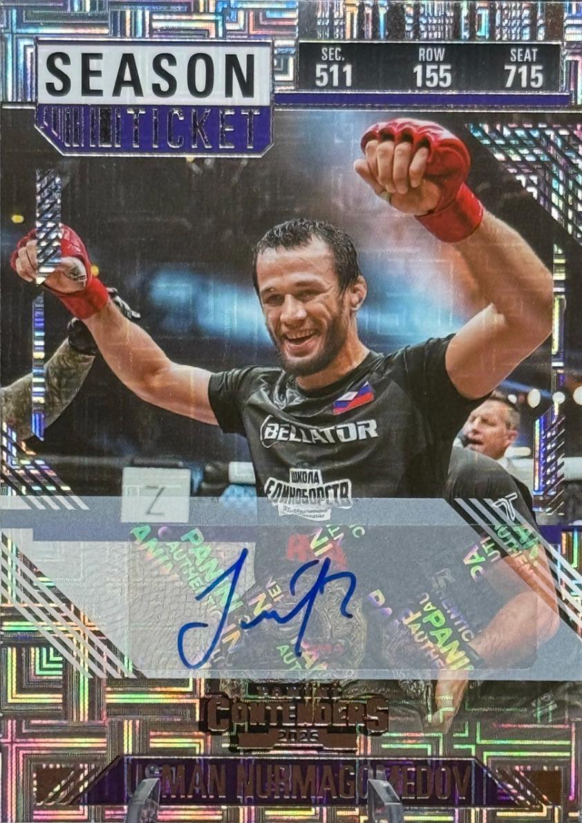 Usman Nurmagomedov [Season Ticket Signature] #11