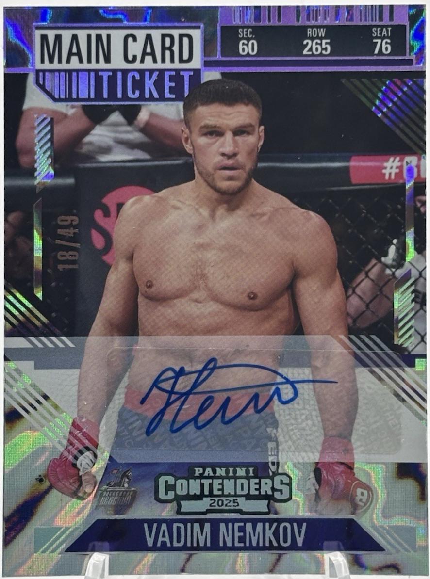 Vadim Nemkov [Cracked Ice Season Ticket Signature] #16