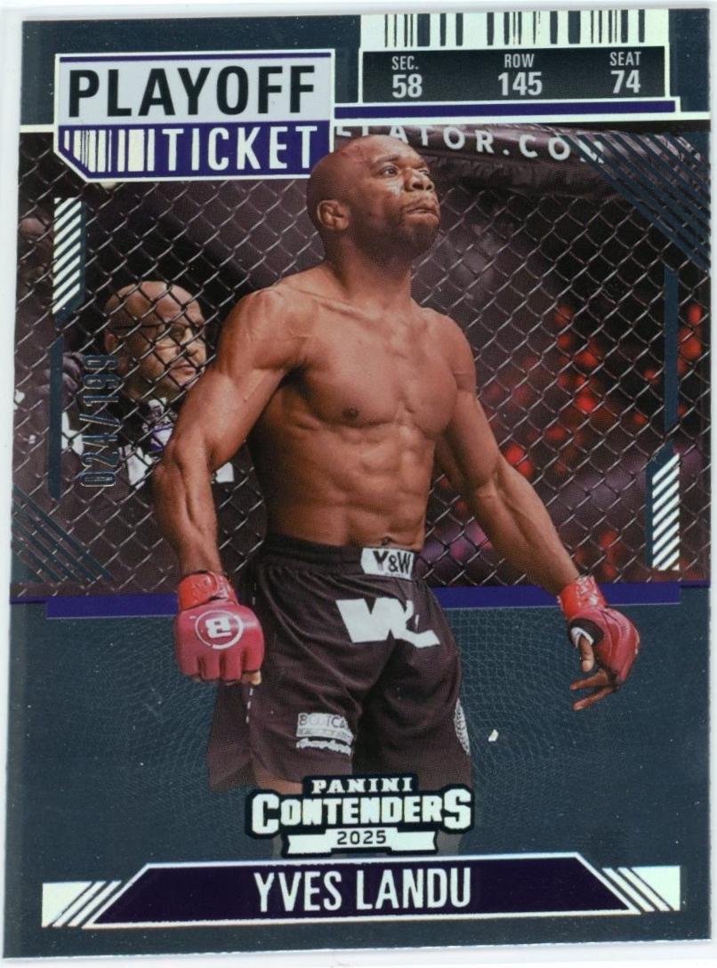 Yves Landu [Playoff Ticket] #65
