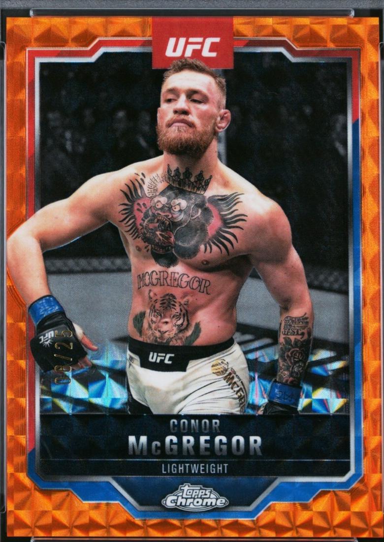 Conor McGregor [Orange Geometric Refractor] #101