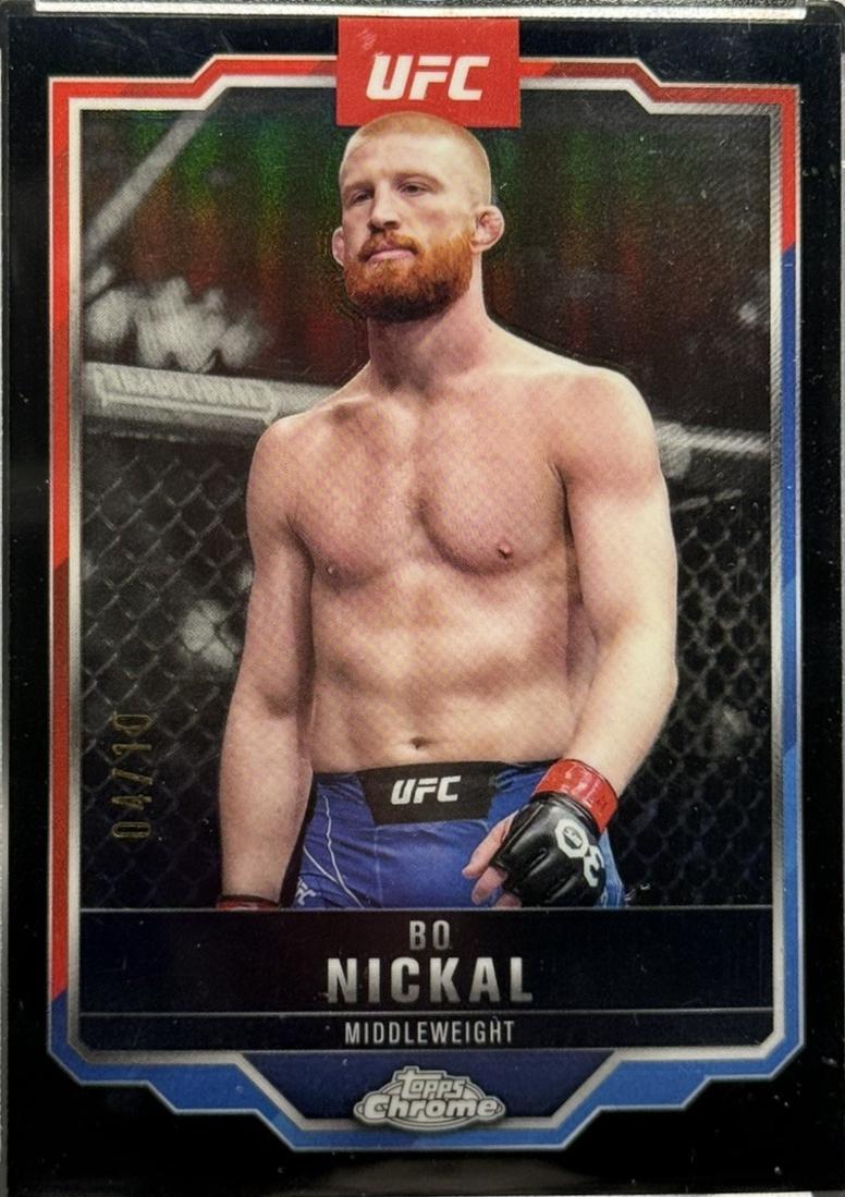 Bo Nickal [Black Refractor] #76