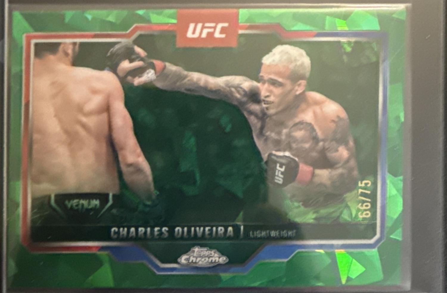 Charles Oliveira [Green Refractor] #54