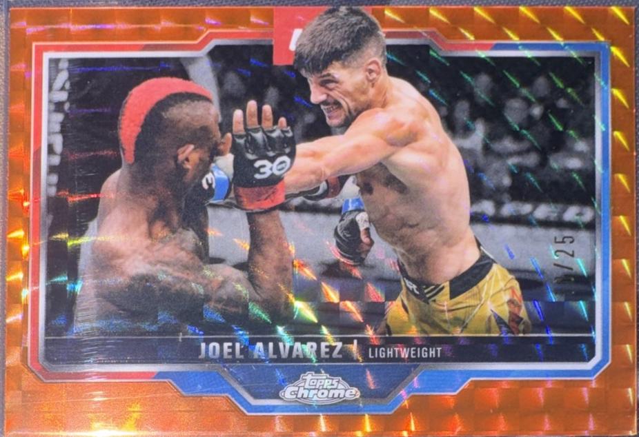 Joel Alvarez [Orange Geometric Refractor] #65