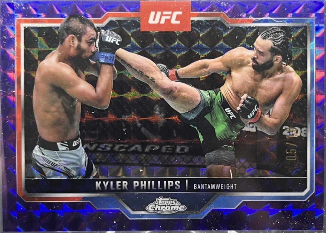 Kyler Phillips [Purple Geometric Refractor] #181