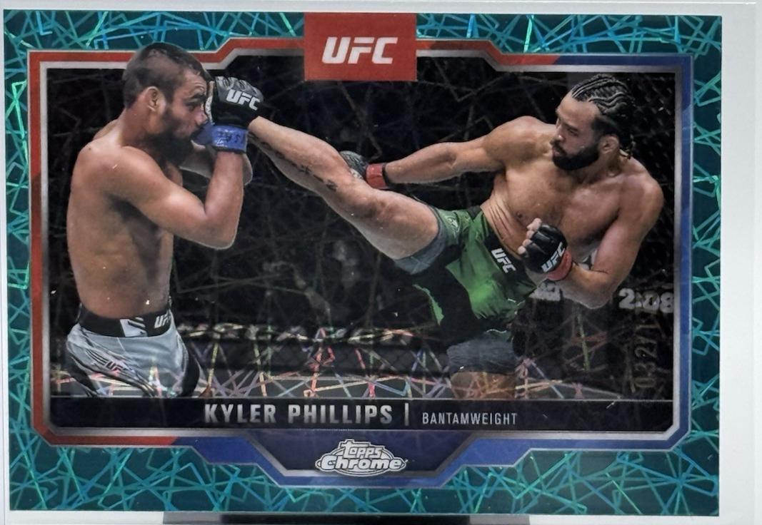 Kyler Phillips [Teal Lazer Refractor] #181