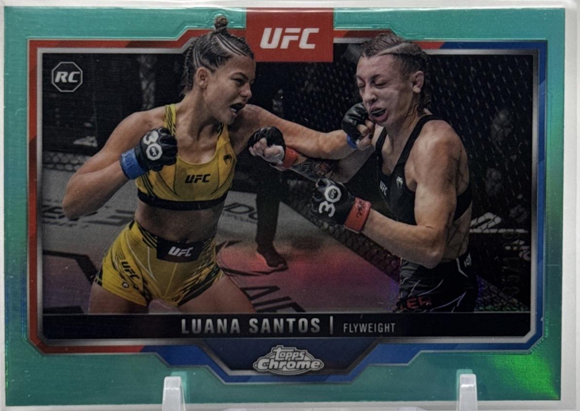 Luana Santos [Aqua Refractor] #103