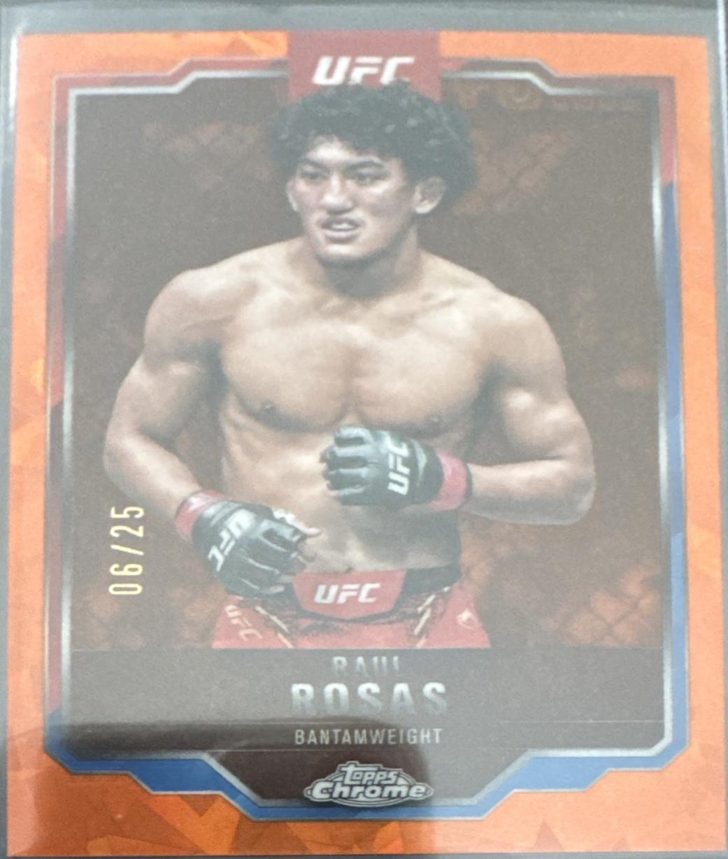 Raul Rosas [Orange Geometric Refractor] #120
