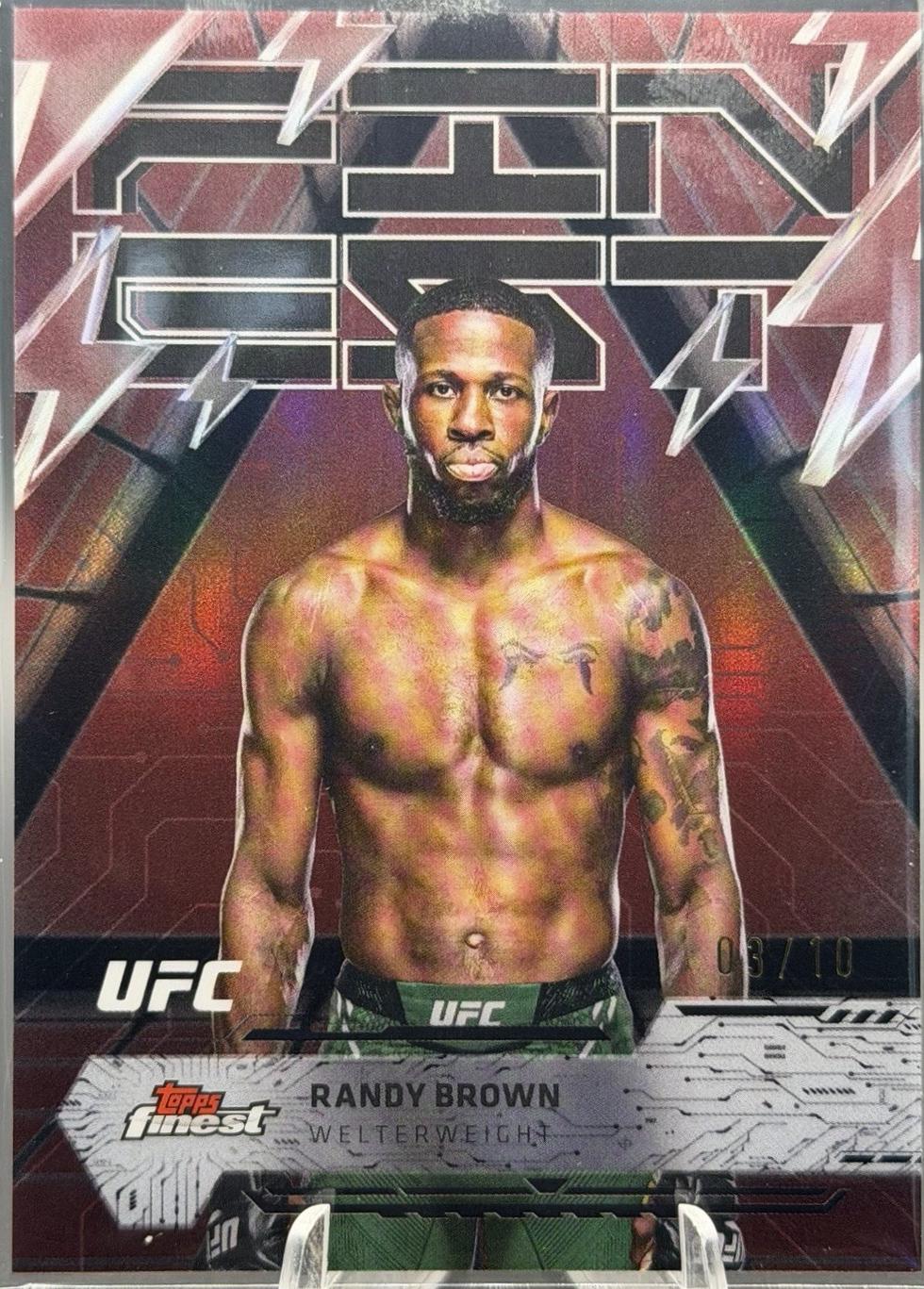 Randy Brown [Red Black Vapor Refractor] #289