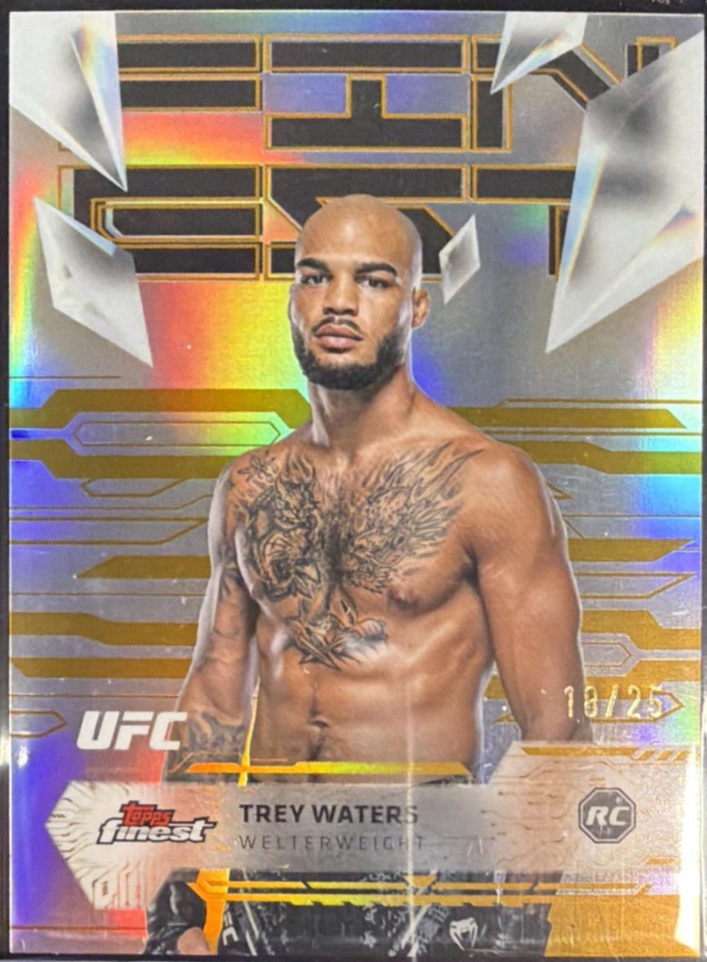 Trey Waters [Gold Refractor] #176