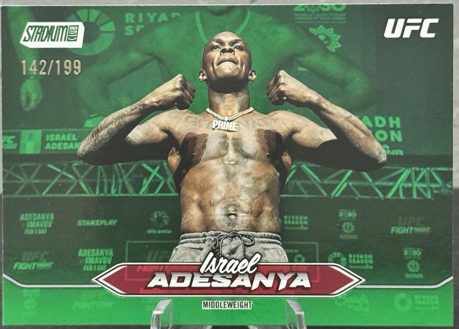 Israel Adesanya [Green] #146