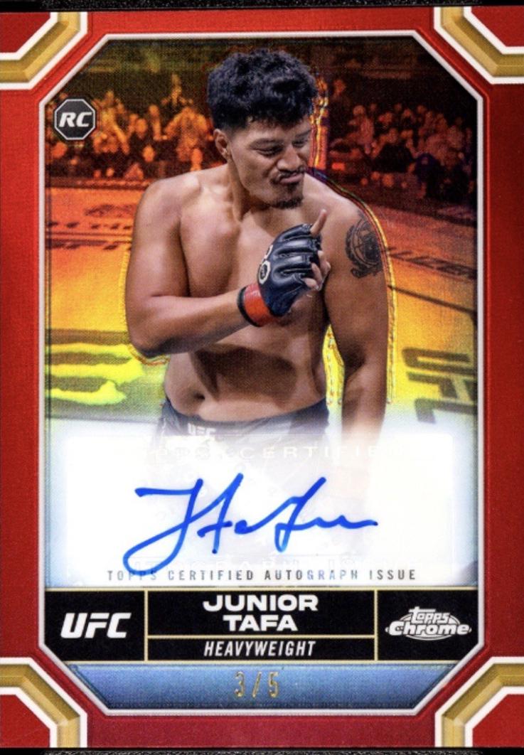 Junior Tafa [Red Refractor] #CRA-JTA