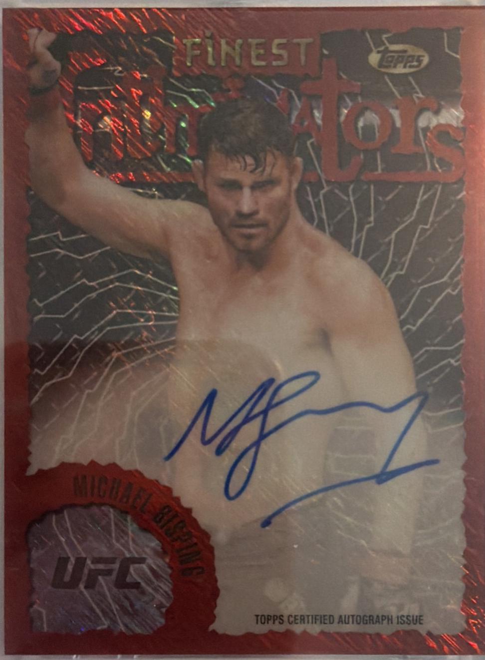 Michael Bisping [Red Refractor] #IA-MBG