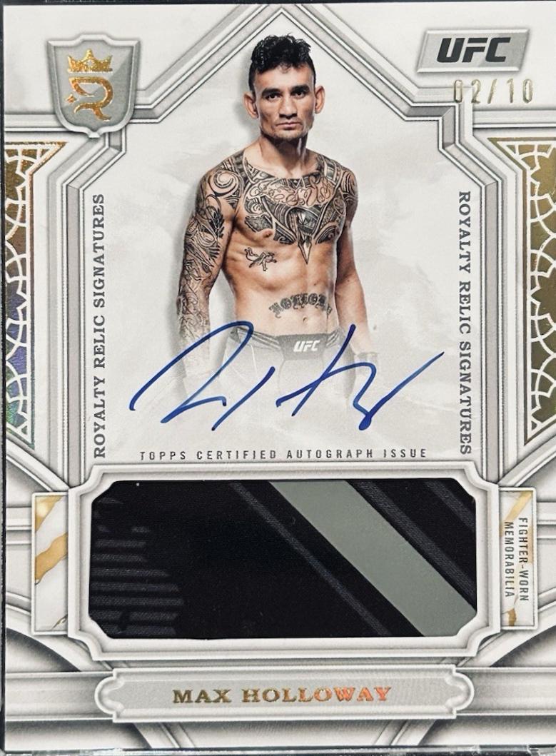 Max Holloway [Gold] #RYS-MHY