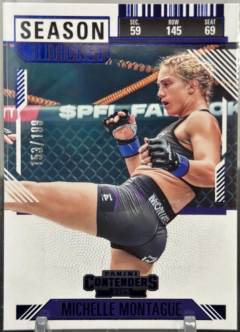Michelle Montague [Season Ticket Blue] #9