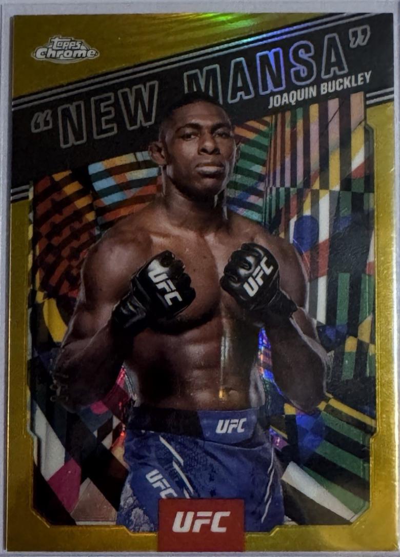 Joaquin Buckley New Mansa [Gold Refractor] #AKA-14