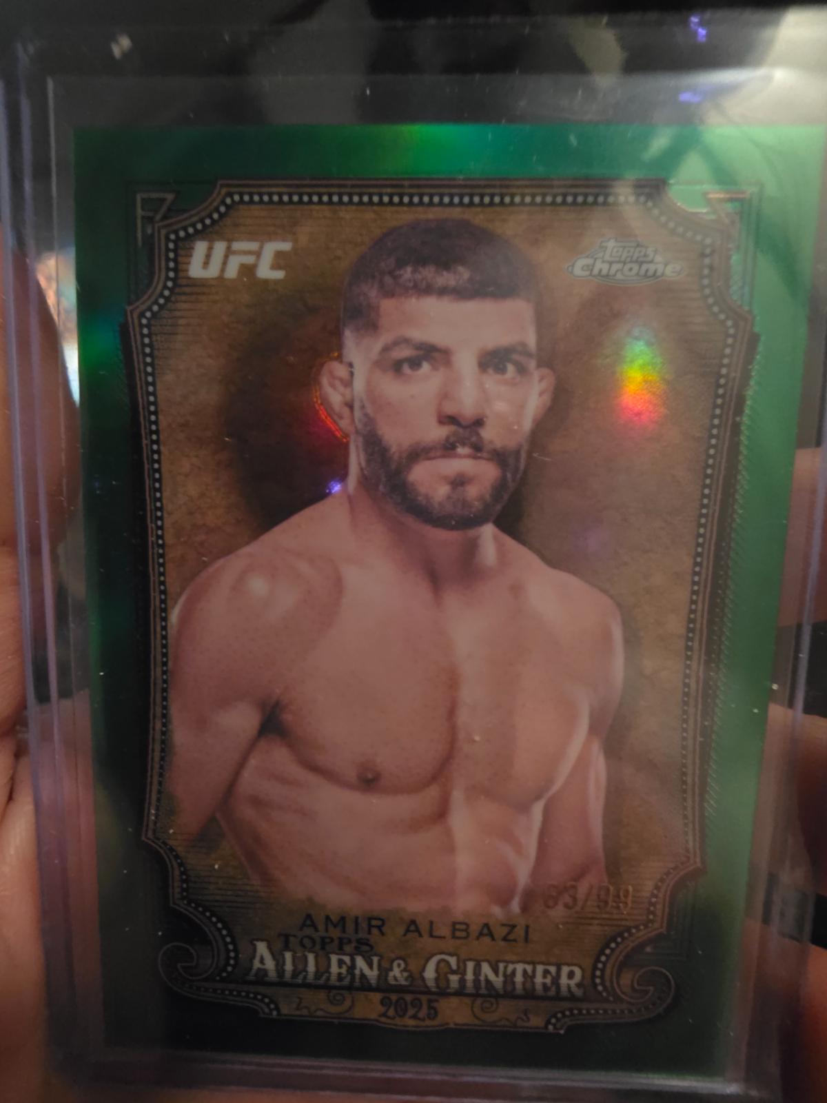 Amir Albazi [Green Refractor] #AAG-13