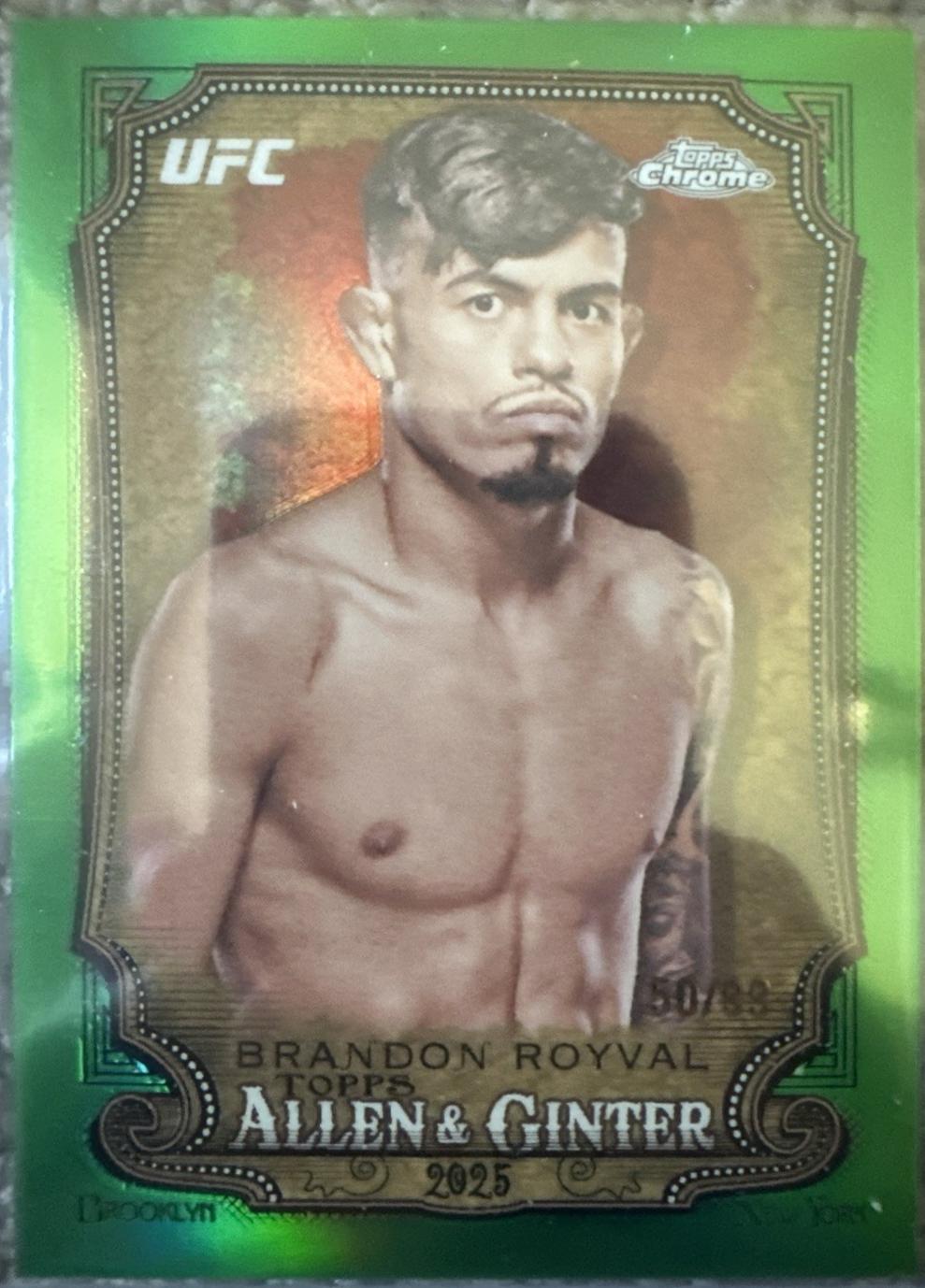 Brandon Royval [Green Refractor] #AAG-10