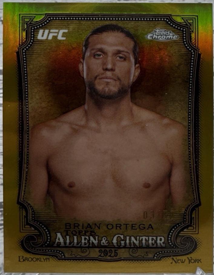 Brian Ortega [Gold Refractor] #AAG-24