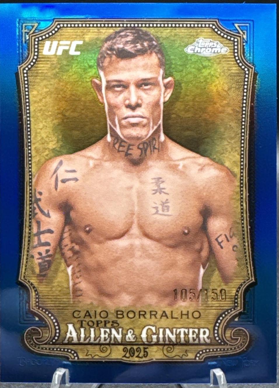 Caio Borralho [Blue Refractor] #AAG-30