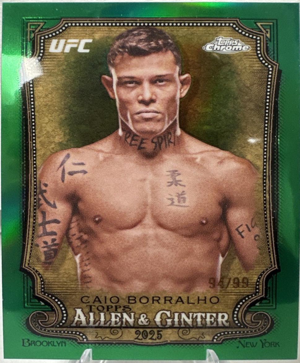 Caio Borralho [Green Refractor] #AAG-30