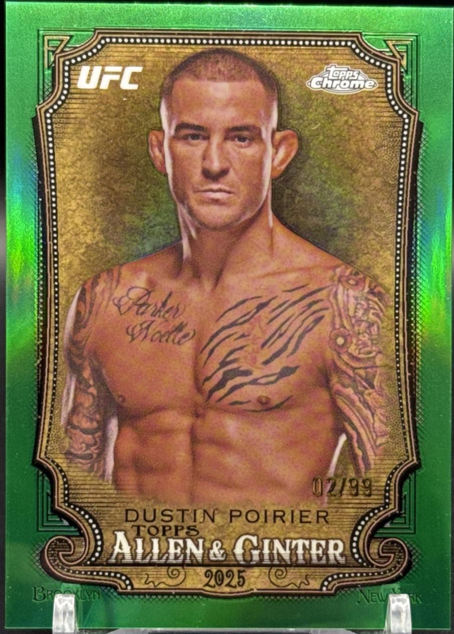 Dustin Poirier [Green Refractor] #AAG-29